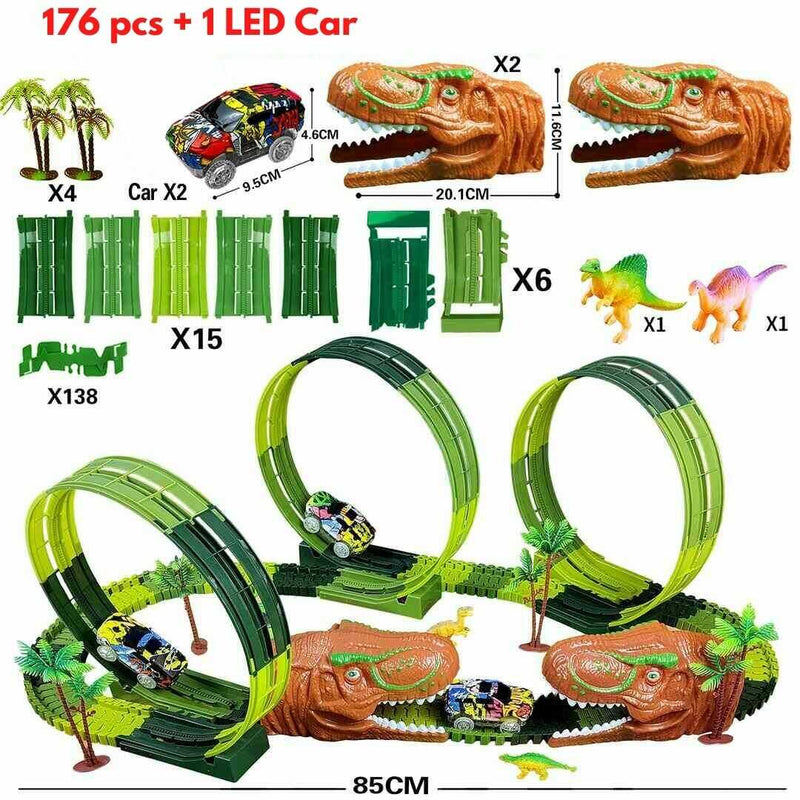 Dinosaur Track Set™ (Loops & Volcano Special Edition)