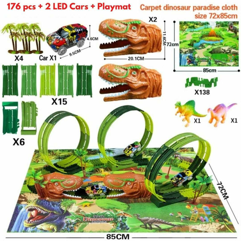 Dinosaur Track Set™ (Loops & Volcano Special Edition)