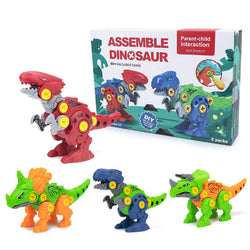 Diy Assembly Dinosaur Toy Set