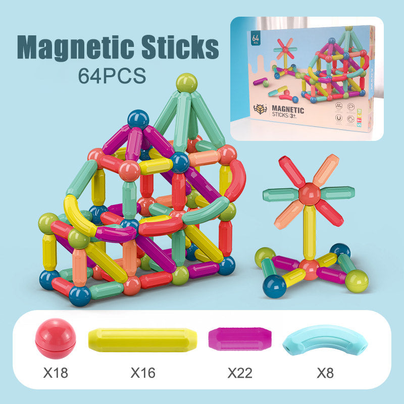 Magnetic Building Kids Blocks