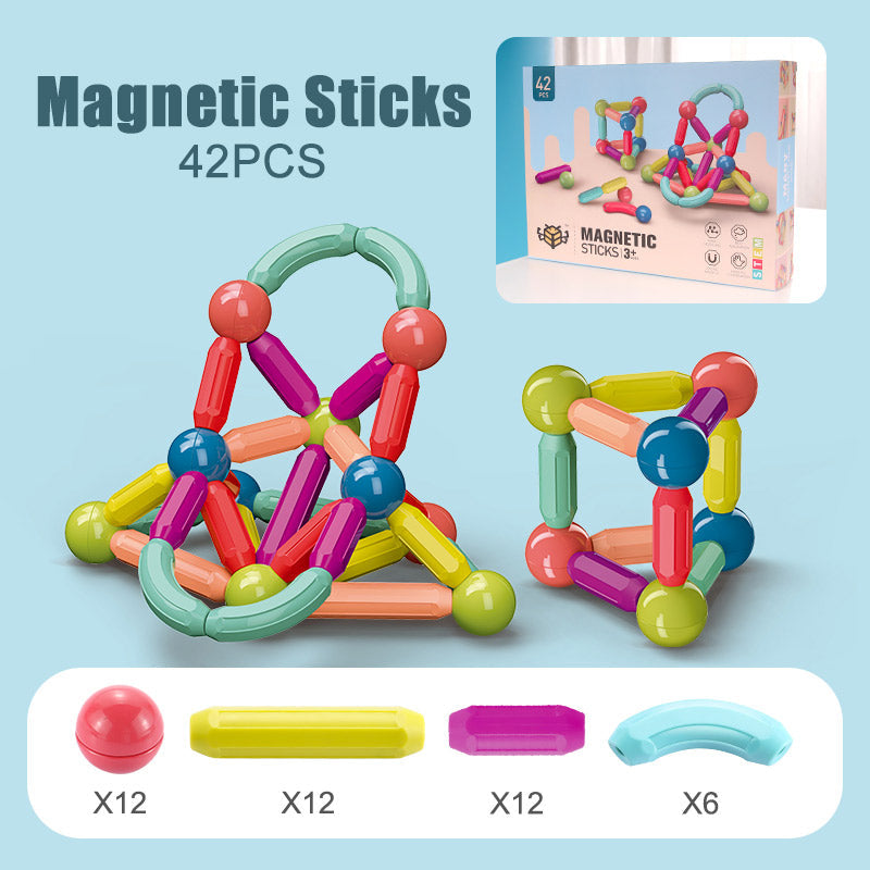 Magnetic Building Kids Blocks