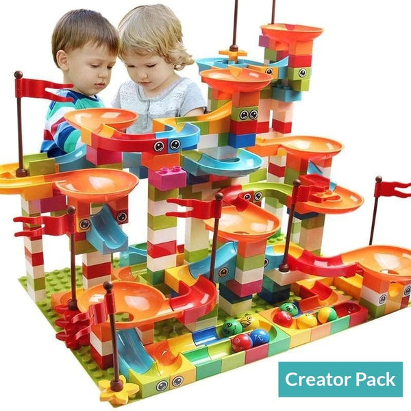 MarbleGo™ Marble Run STEM Toy Builder Set - Koolkidstoyz