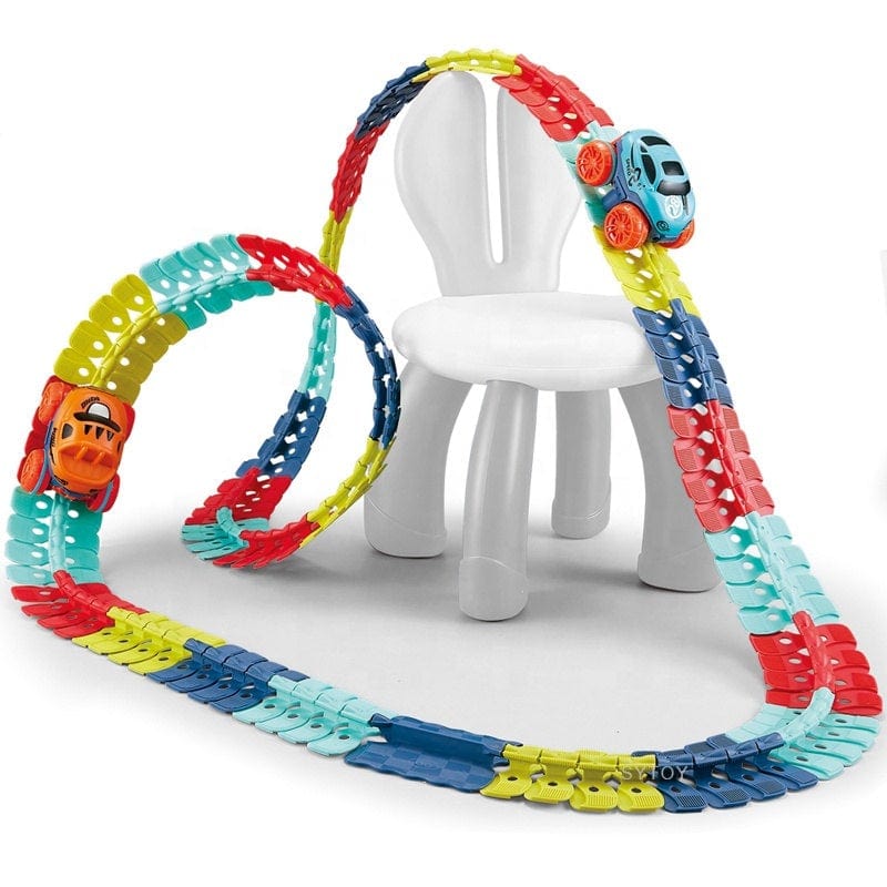 KoolKidstoyz™ Rollercoaster RaceCar Track Set