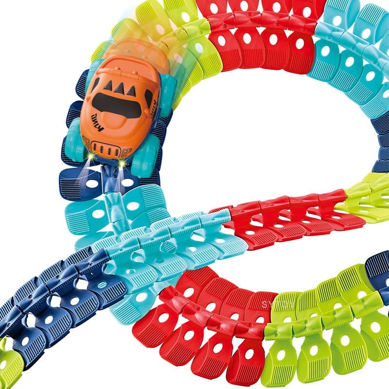 KoolKidstoyz™ Rollercoaster RaceCar Track Set