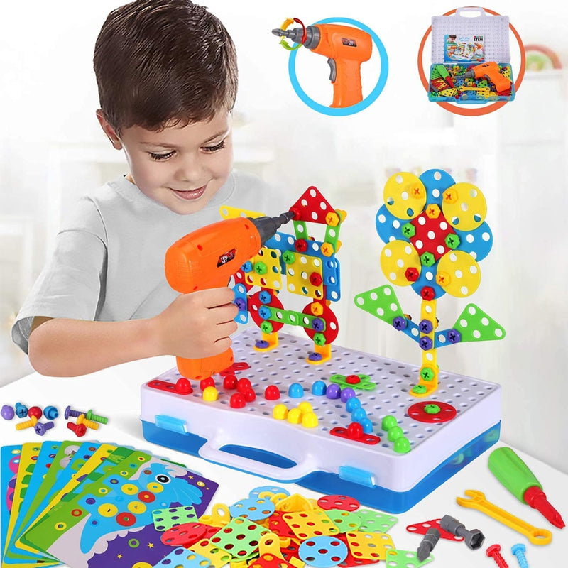 Creative Mosaic Drill Set For Kids - Koolkidstoyz