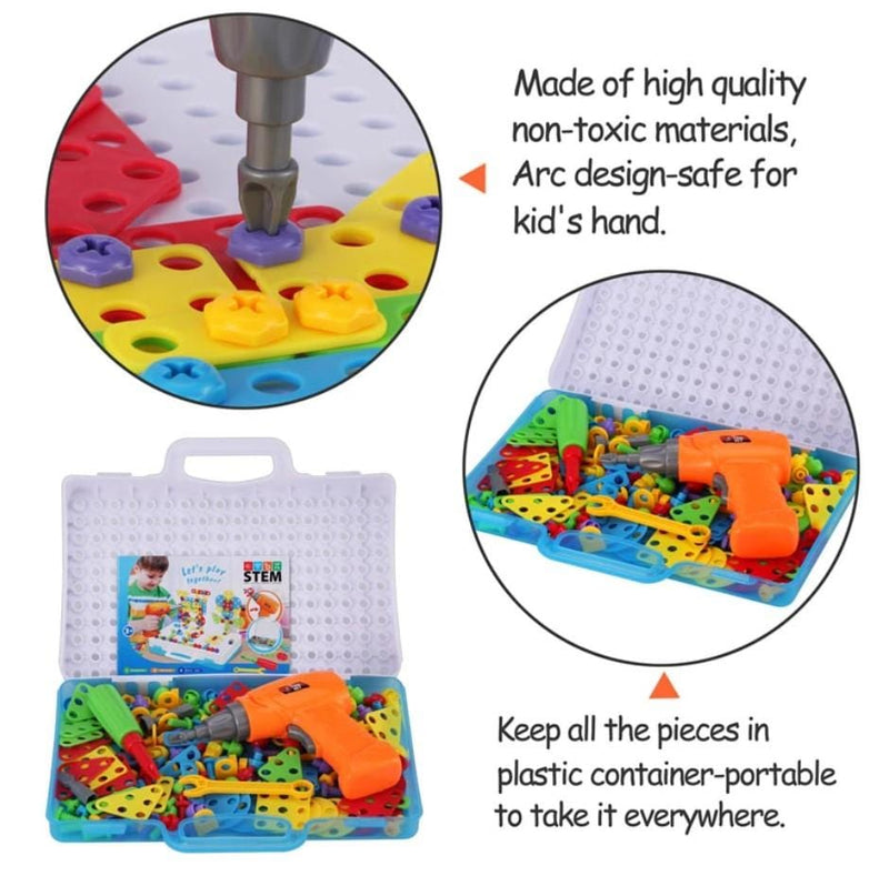 Creative Mosaic Drill Set For Kids - Koolkidstoyz