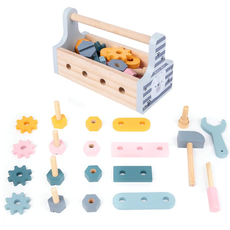 Wooden Toolbox Set Montessori Toy