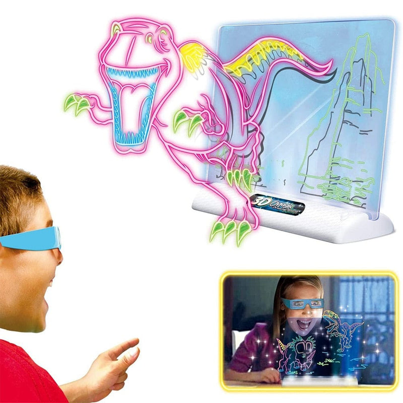 Kids 3d Magic Doodleboard W/ 3D Glasses 💫