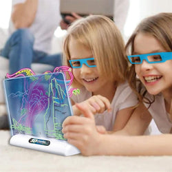 Kids 3d Magic Doodleboard W/ 3D Glasses 💫