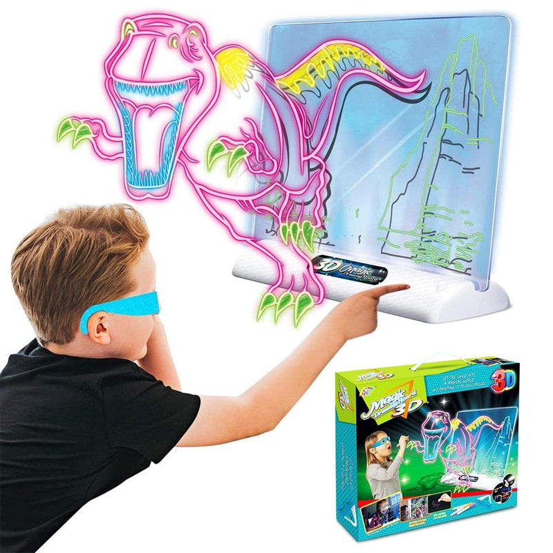 Kids 3d Magic Doodleboard W/ 3D Glasses 💫