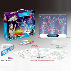 Kids 3d Magic Doodleboard W/ 3D Glasses 💫