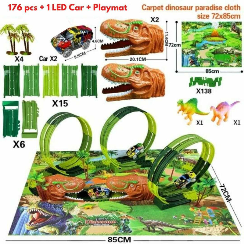 Dinosaur Track Set™ (Loops & Volcano Special Edition)